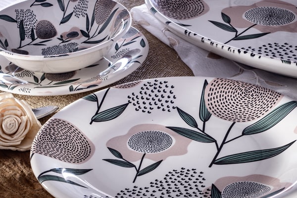 04-ceramiche-italia ceramiche italia piatti decoro fiore