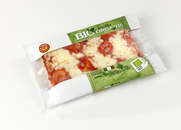 BIO PIZZA+1_MARGHERITA BIO PACKAGING 1 pizza margherita bio, la pizza + 1