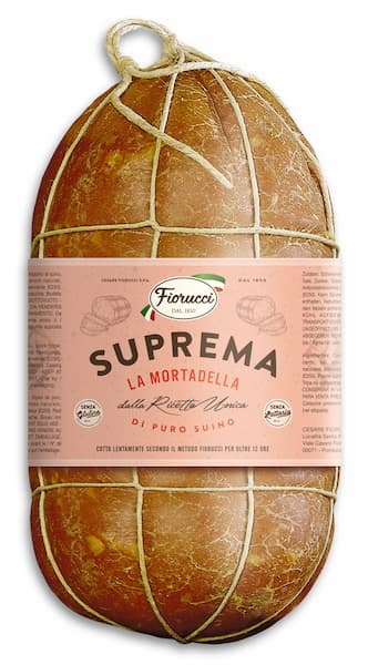 mortadella suprema salumi, cesare fiorucci