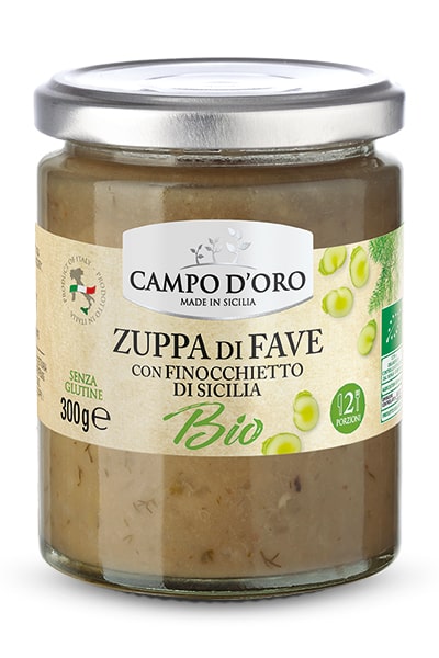 zuppa fave bio300g, campodoro