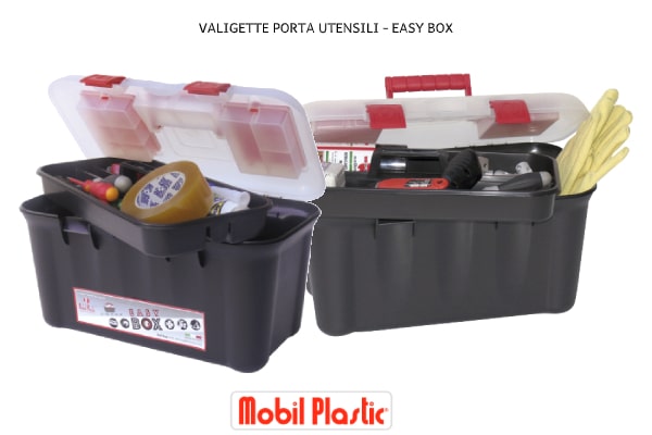 cassette porta utensili, mobil plastic