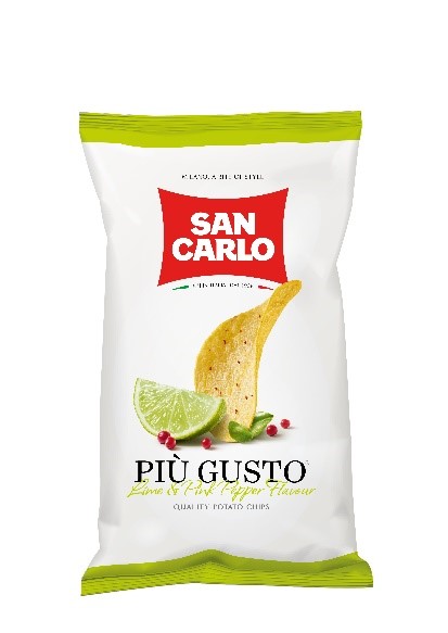 patatine-piu-gusto-lime-pepe-rosa-san-carlo patatine piu gusto lime pepe rosa, san carlo