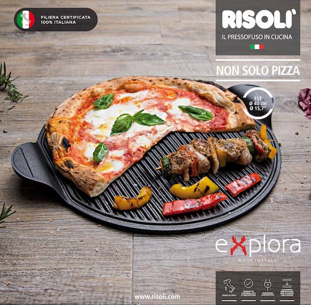 pizza grill, risolì