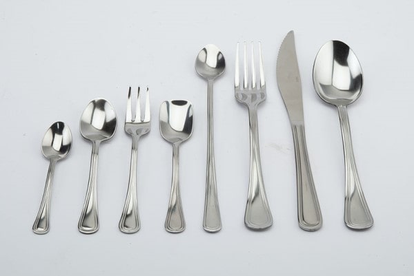 posate-inox-Inglese-tomatto posate acciaio inox linea inglese, tomatto