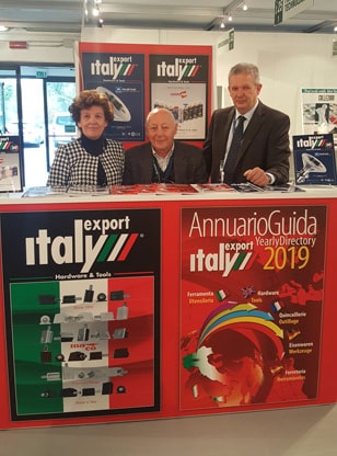 Sicam-Pordenone stand Italy Export Sicam Pordenone