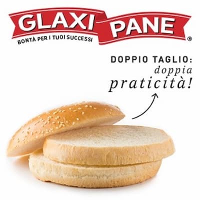 doppio taglio hamburger, Glaxi Pane