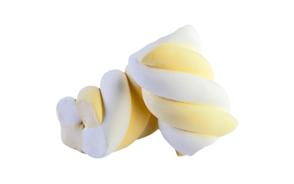 marshmallow estruso giallo bulgari agostino