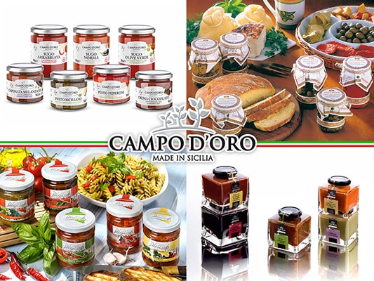 Campodoro-products gamma prodotti campo d'oro