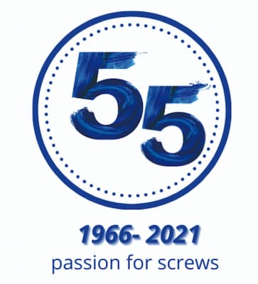 magazzini manzanesi logo 55esimo anniversario
