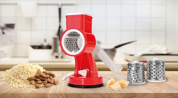 Inox Home Stainless Steel Rotary Cheese Grater