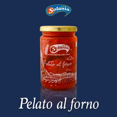 Solania – baked peeled tomatoes