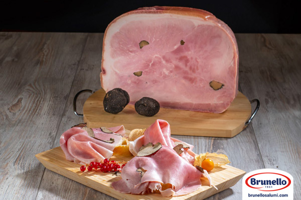 Brunello prosciutto cotto con tartufo