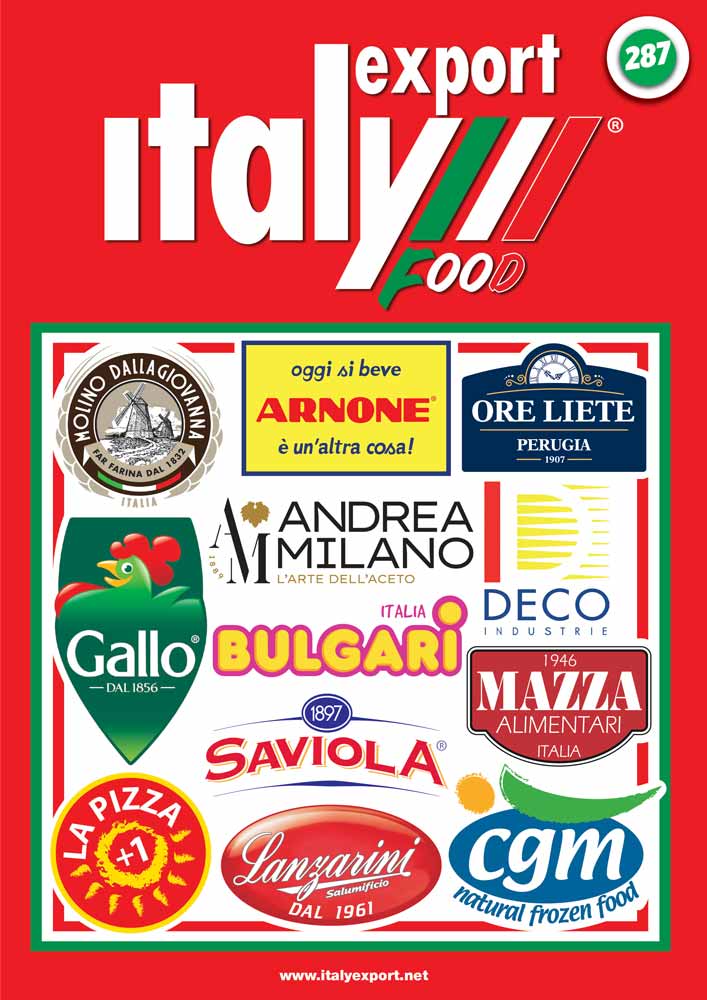 Italy Export Food, cover 1 2022