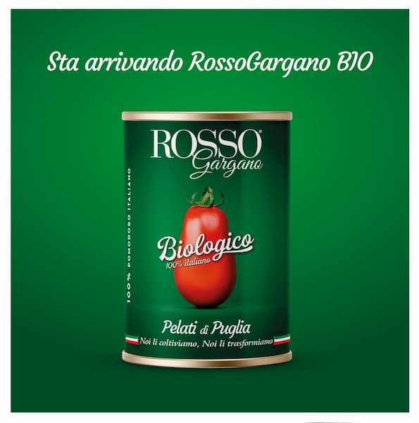 Rossogargano Pelato Bio