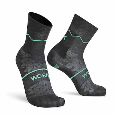 THIN_Black verde_Short_Cut Worik Thin black verde low cut