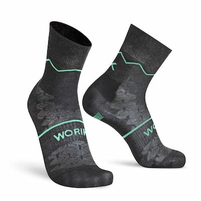 Worik Thin black verde low cut