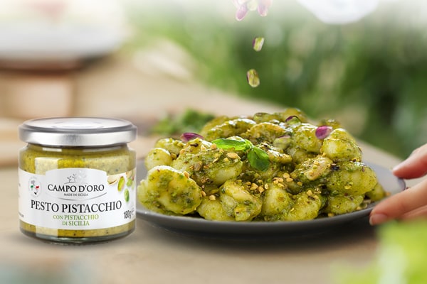 Campo D'Oro, pesto di pistacchi