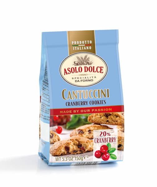 Asolo Dolce cantuccini mirtillo rosso