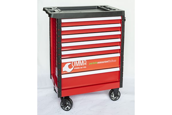 OMMA – tool trolley with 7 drawers and mis function