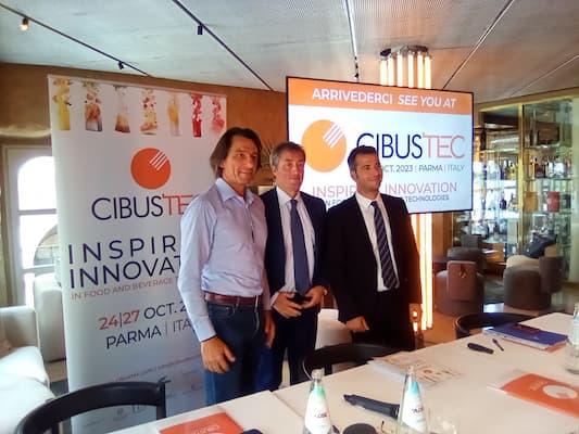 Conferenza stampa Cibus Tec 2023 Italy Export