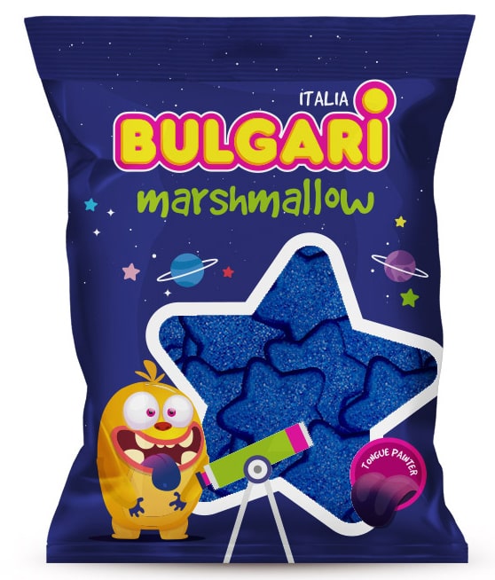 Bulgari-AgostinoMarshmallow-stelle-blu-Italy-Export Bulgari Agostino marshmallow stelle blu notte