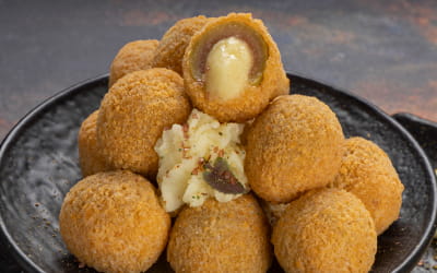 CGM – olives with scamorza and potatoes
